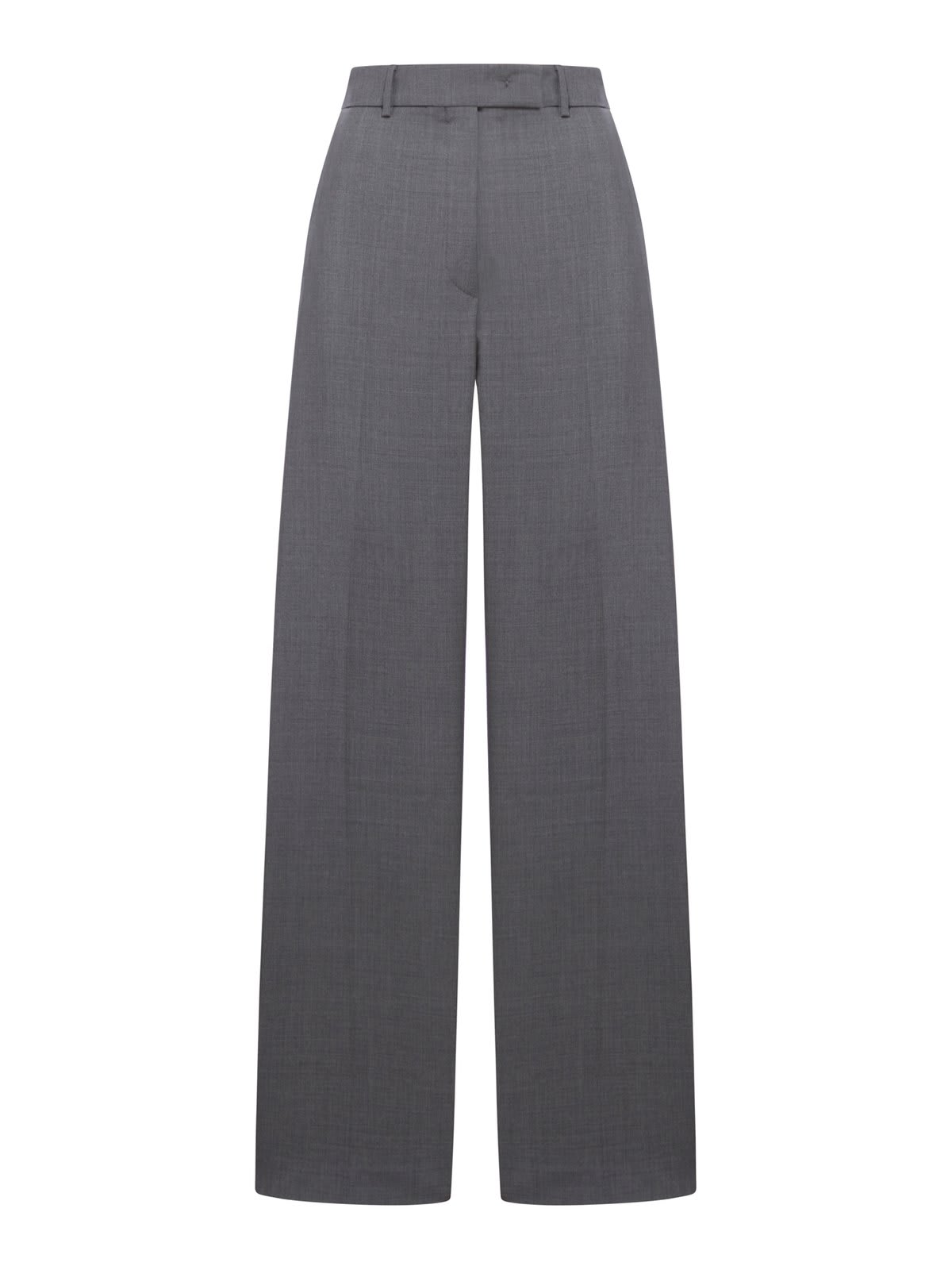 High Waist Straight Leg Trousers Sportmax
