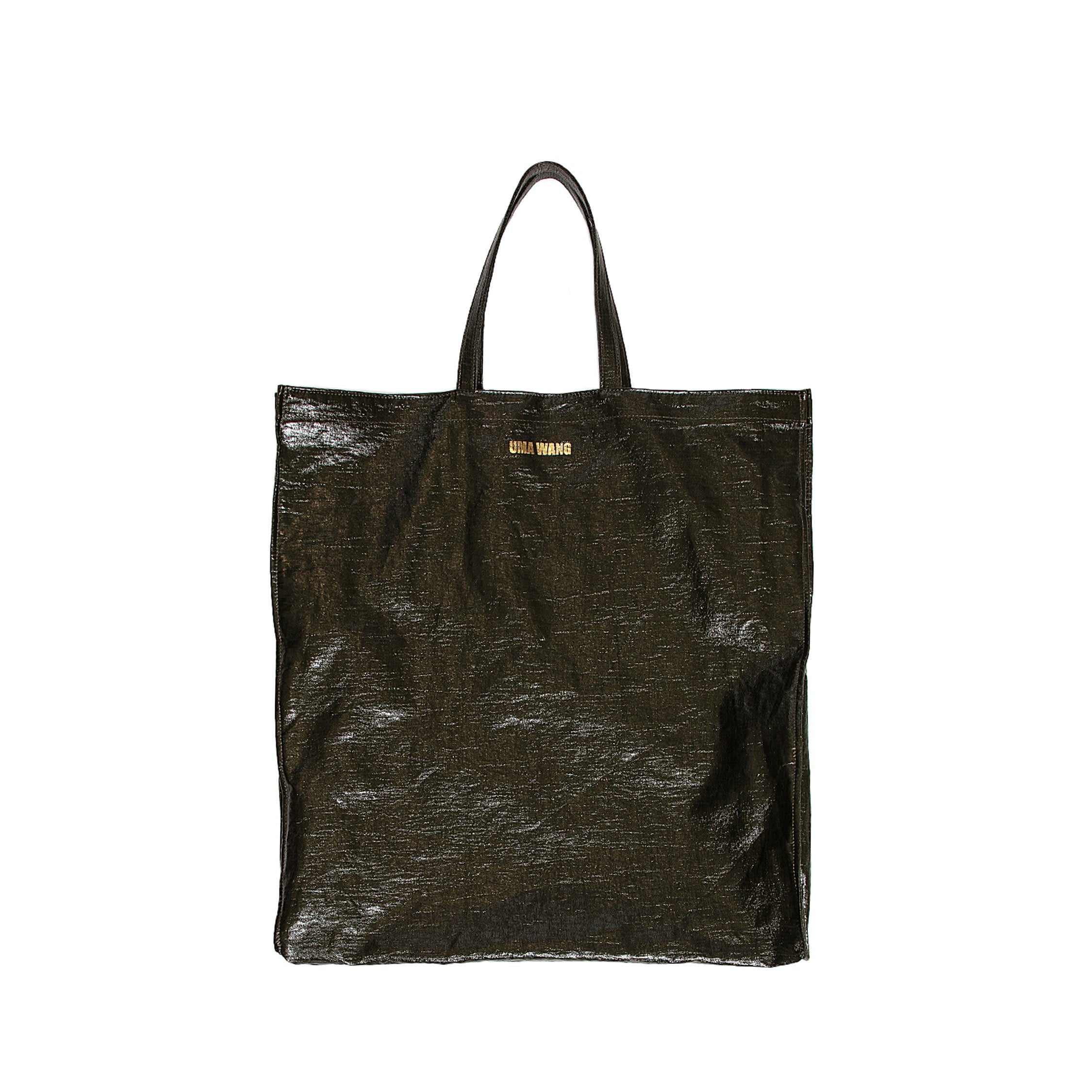UMA WANG WOMAN GREEN TOTE BAGS
