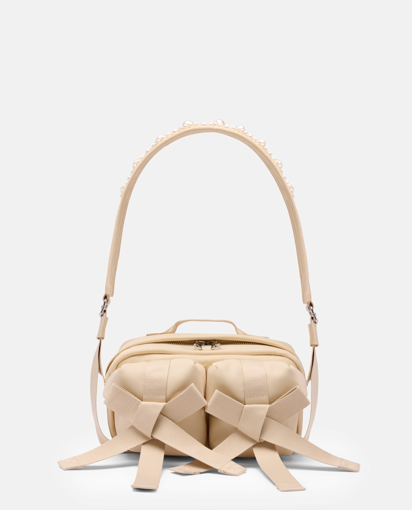 Simone Rocha 经典款串珠蝴蝶结斜挎包
