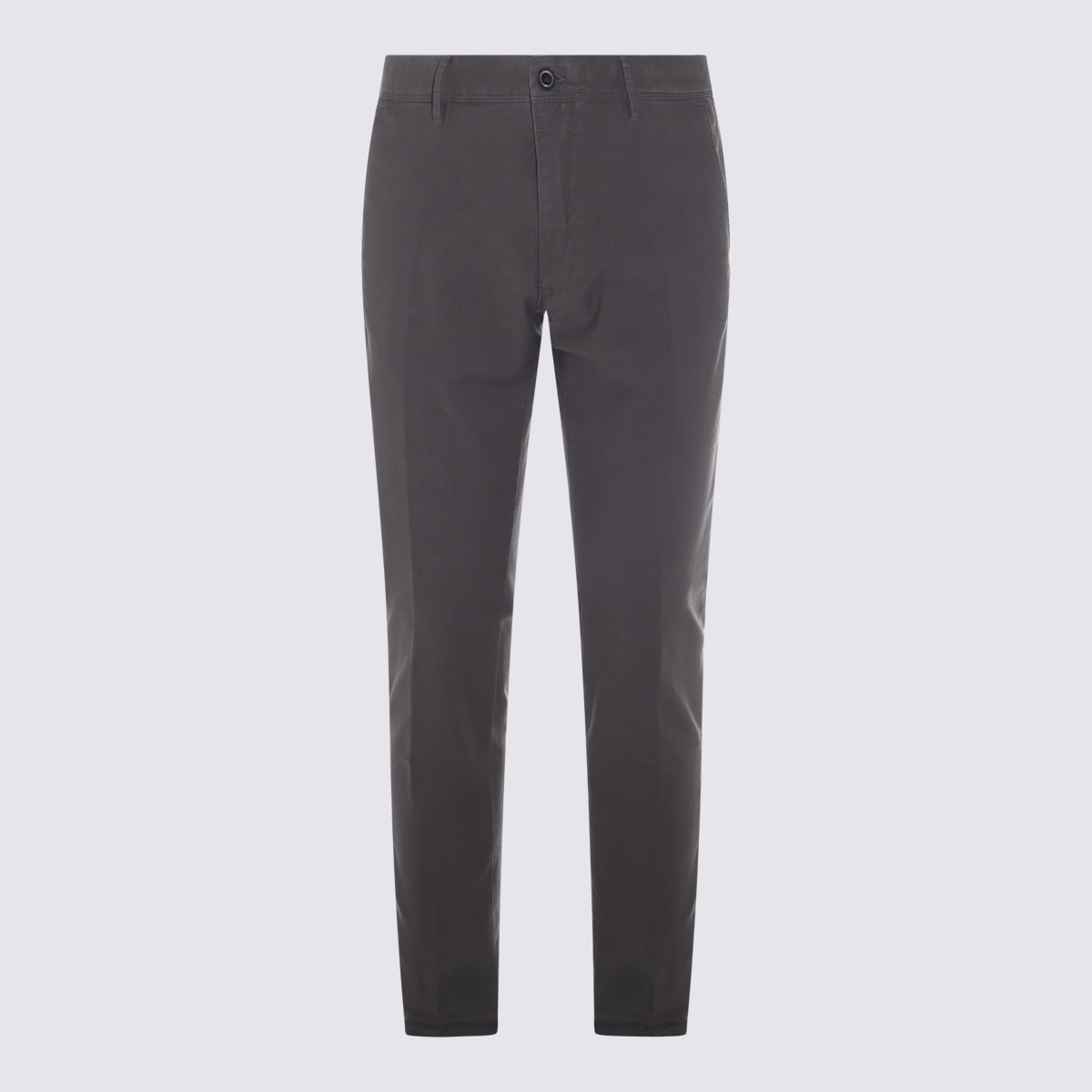 Incotex Dark Grey Cotton Pants