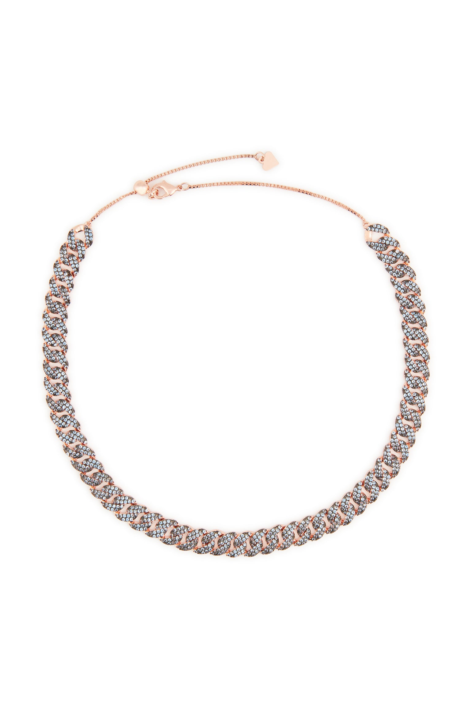 MELUSina BIJOUX Collana Girocollo a Catena Jeans