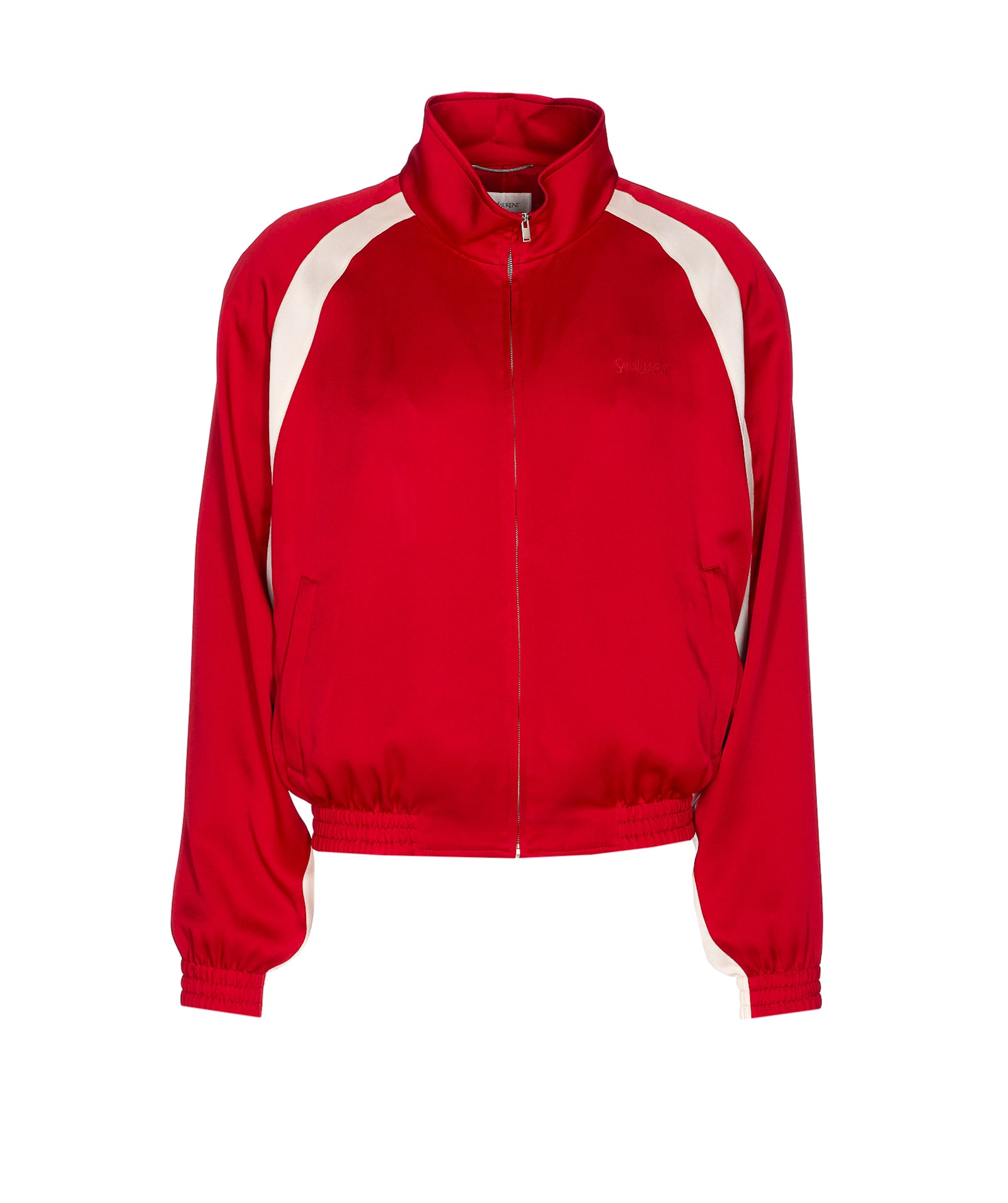 Saint Laurent Teddy 缎面夹克