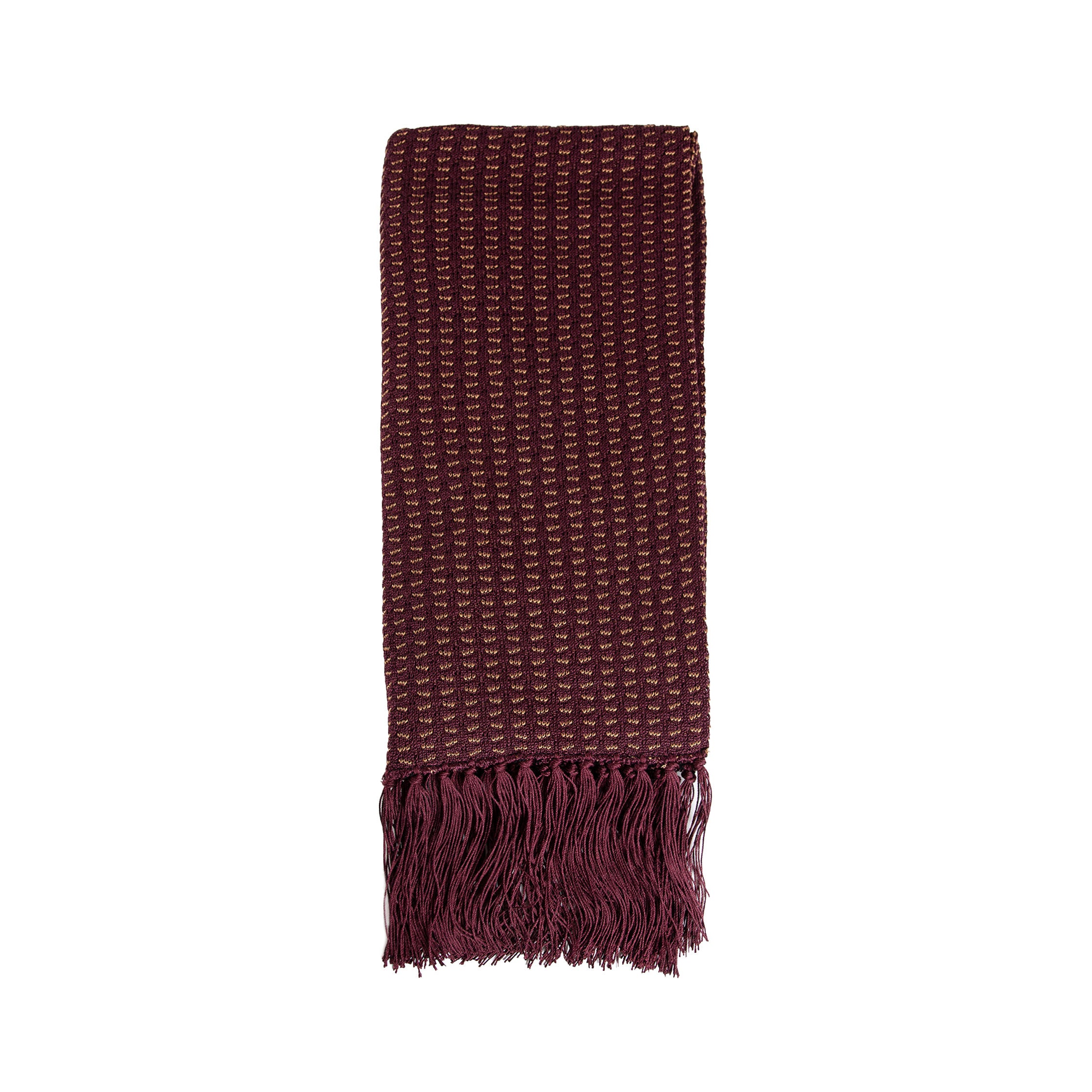 TAIGA TAKAHASHI MAN RED SCARVES