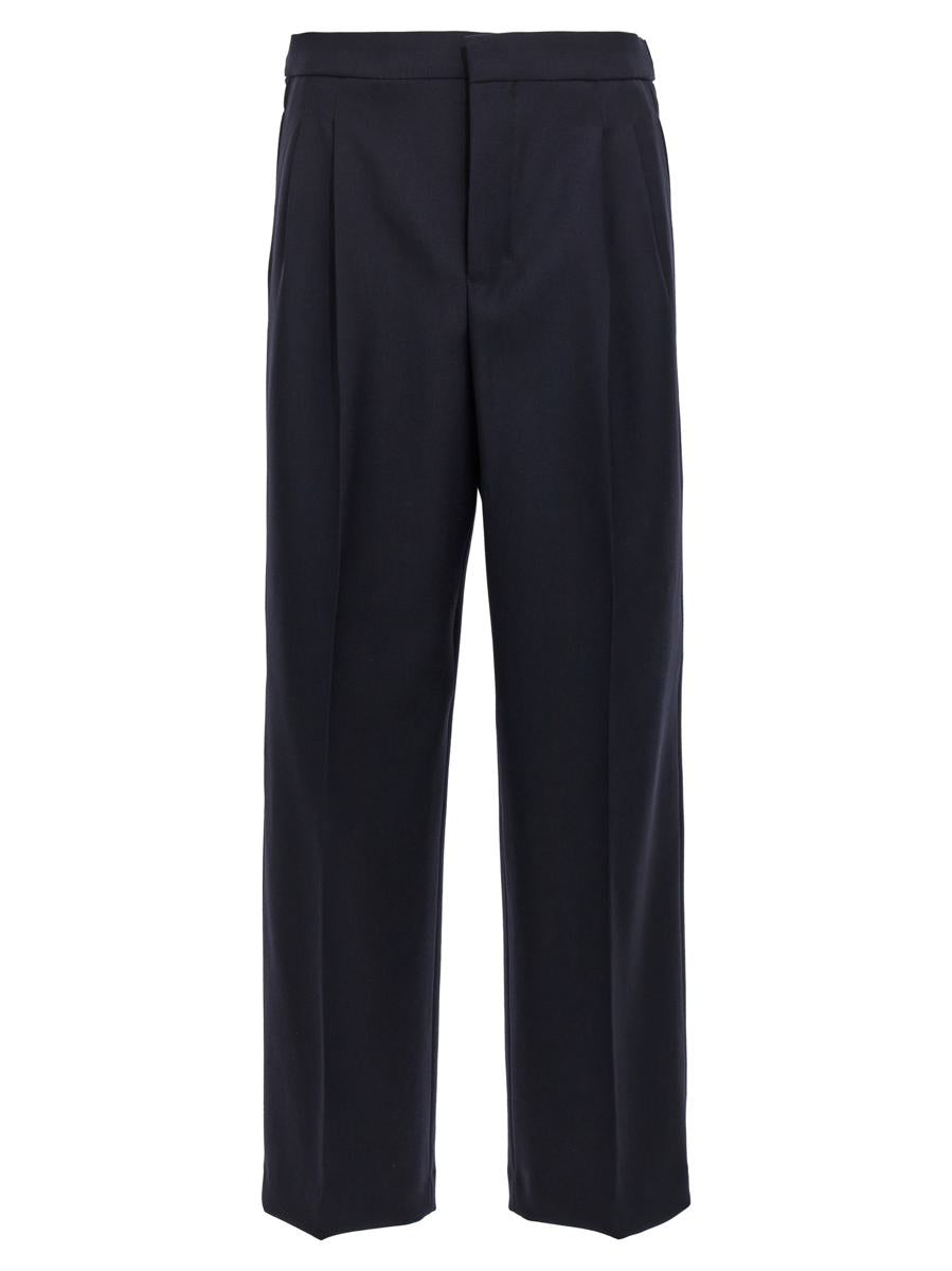 AMI Paris Front Pleat Pants