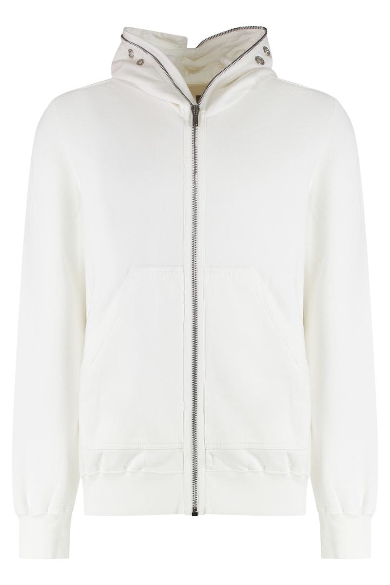 Drkshdw By Rick Owens Cotton Full-Zip Sweatshirt