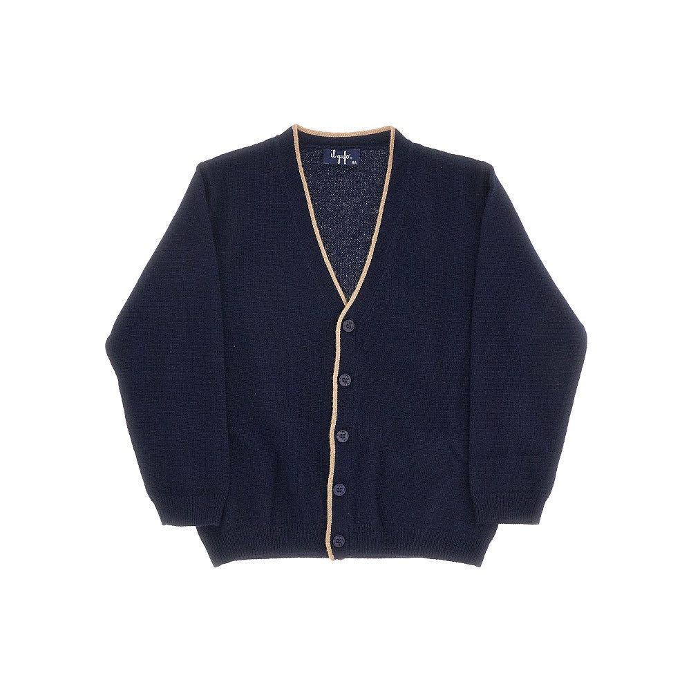 IL GUFO Extra Fine Merino Wool cardigan Kids