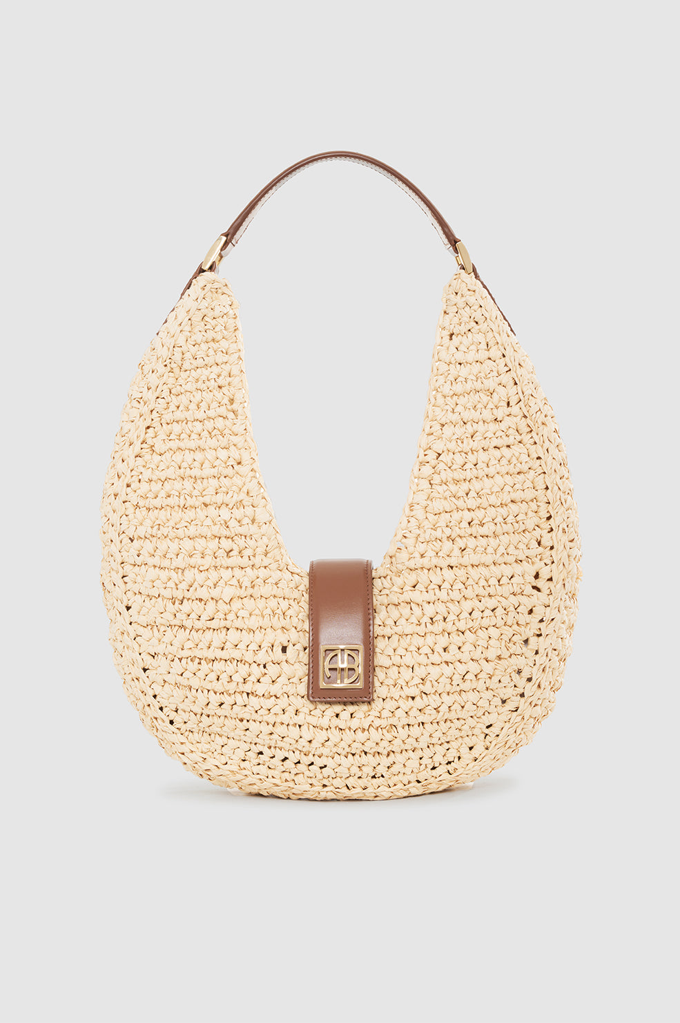 Lou Bag Monogram - Natural With Cognac One