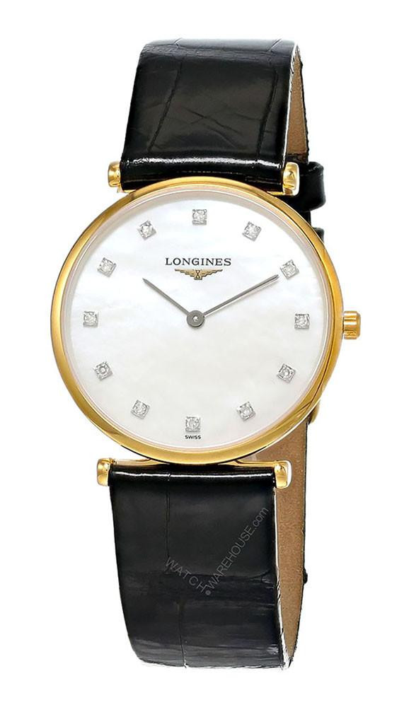 LONGINES La Grande Classique 29MM 12 Diamond MOP Women's Watch L4.512.2.87.2 / L4512287B