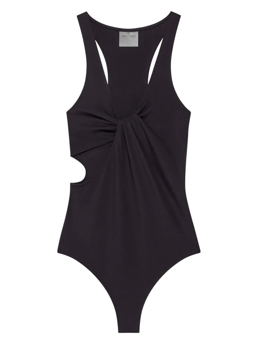 Courrèges 扭结泳衣