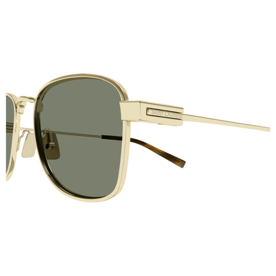 Saint Laurent Eyewear Sl 741-003gold-gold-green