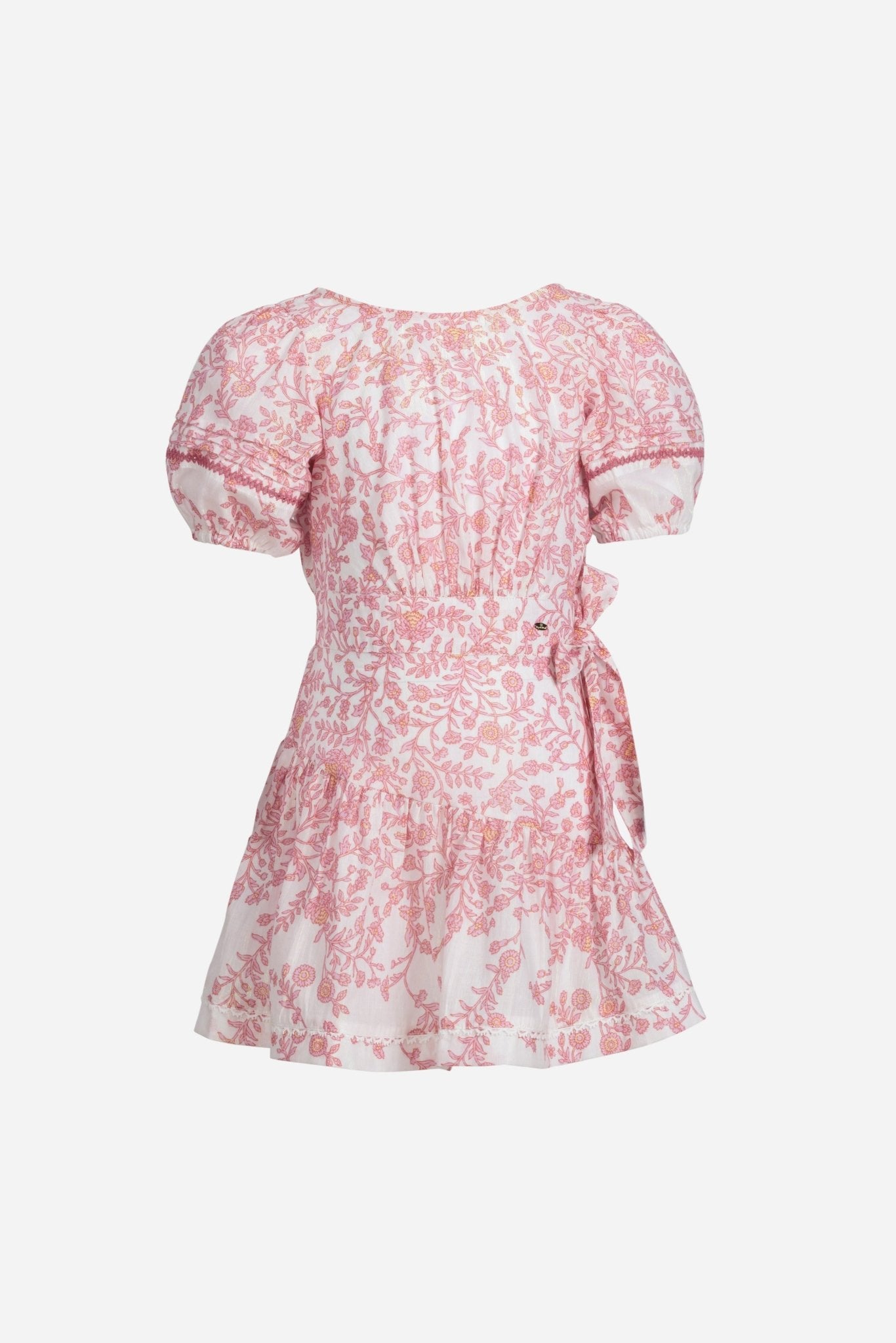 Mini Dress Chantal for girls - Pink Lazuli