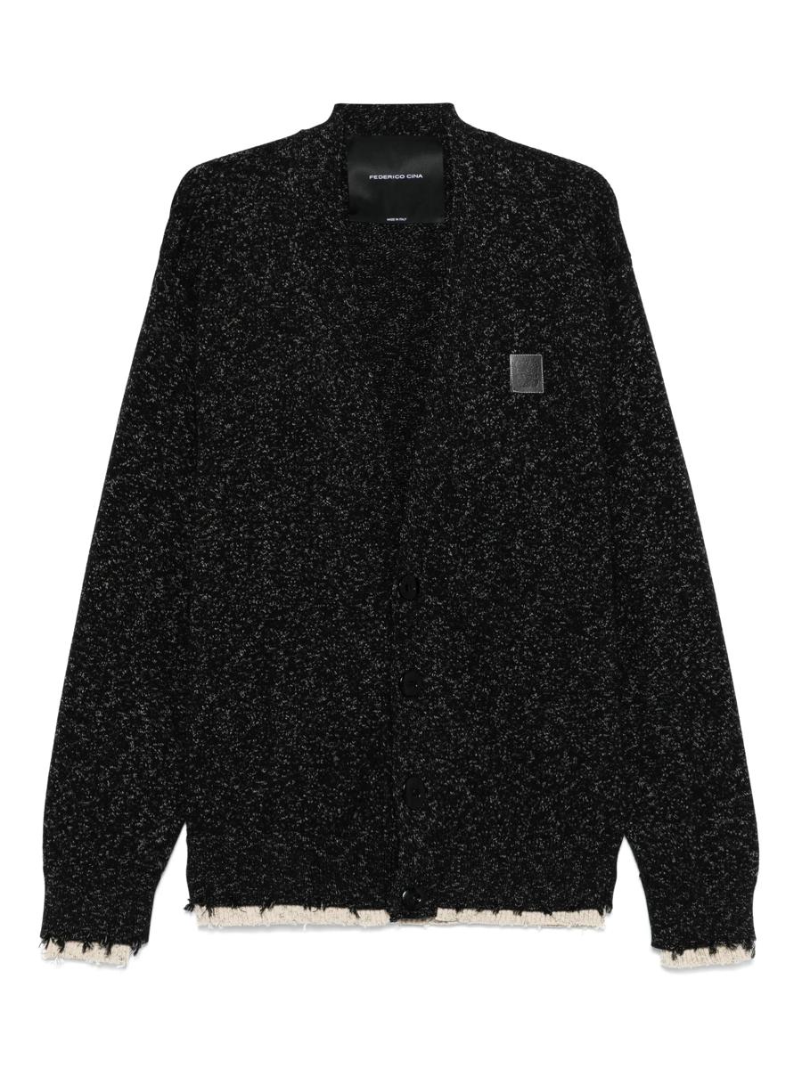 Federico Cina Distressed Cardigan Clothing