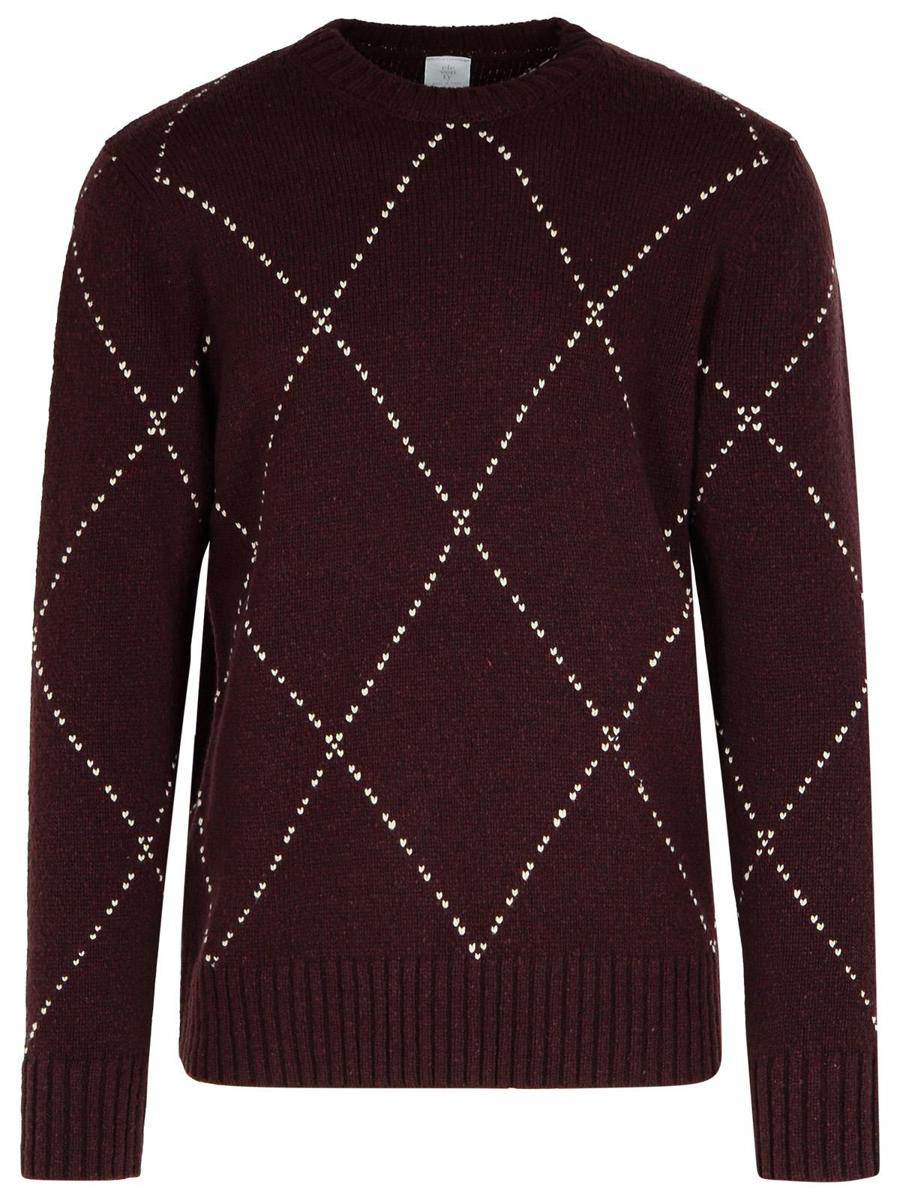 Eleventy Bardeaux Wool Sweater