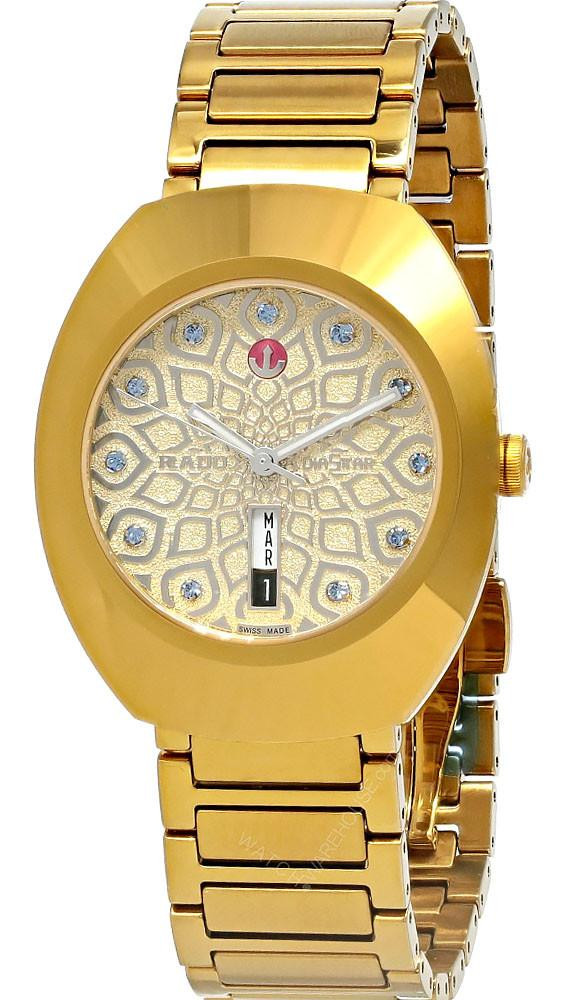 RADO Dia Star Original Automatic 38MM Gold Men's Watch R12161643