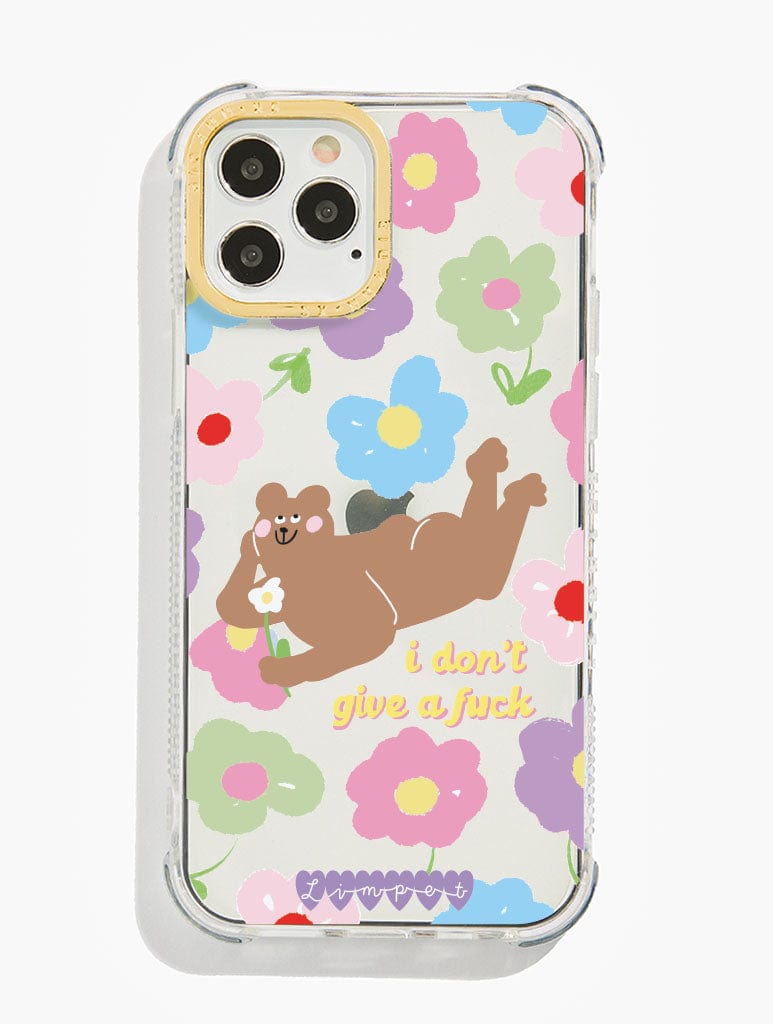 Limpet x Skinnydip I Don't Give a Fuck Shock i Phone Case, i Phone 14 Case