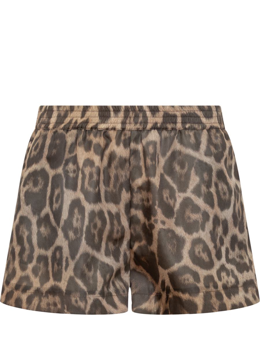 Stella McCartney Short Leopard Pants