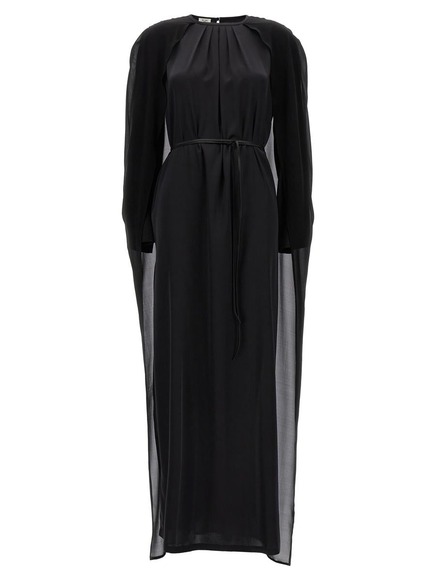 Di. La3 Pari' Cape Dress