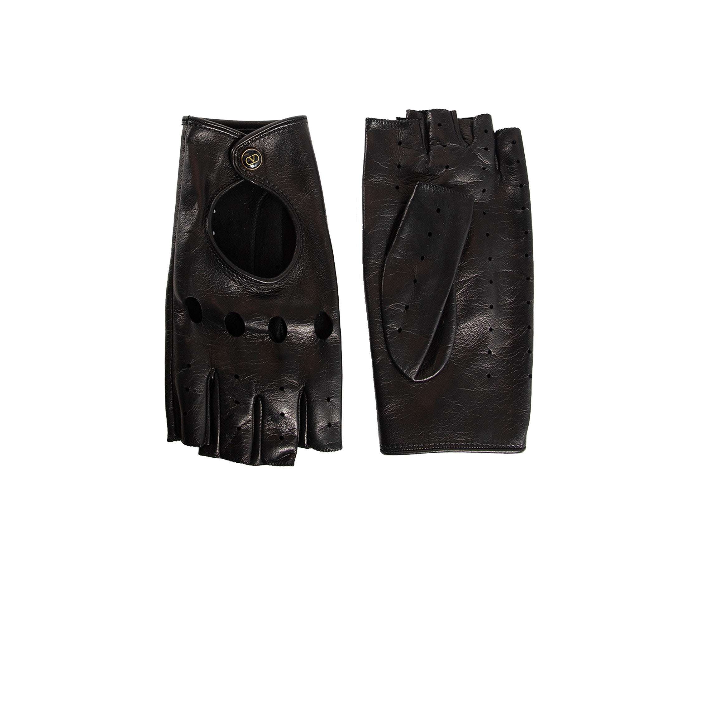 VALENTINO WOMAN BLACK GLOVES