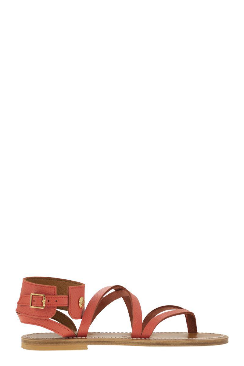 Longchamp Longchamp X K. Jacques Leather Sandals
