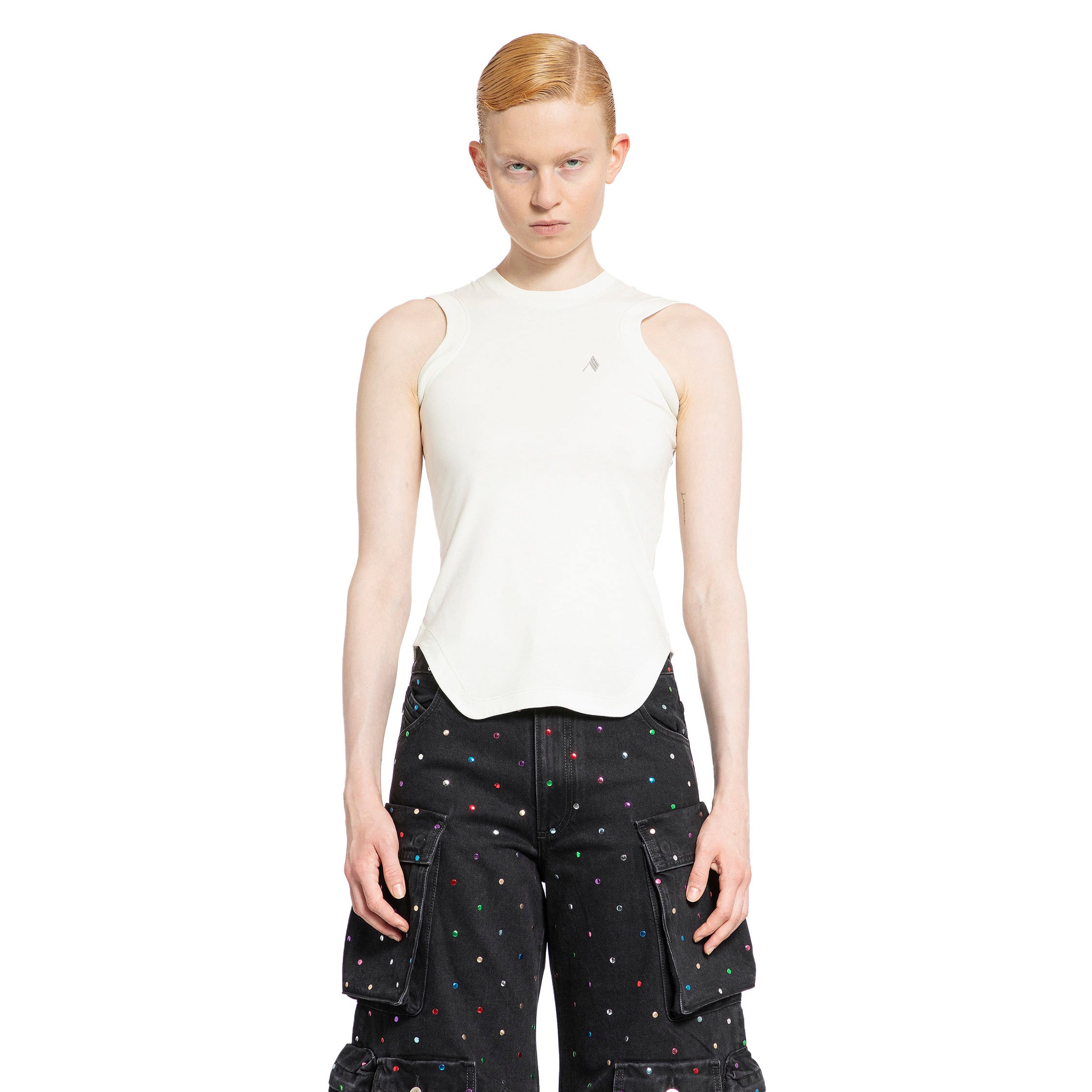 THE ATTICO WOMAN WHITE TOPS