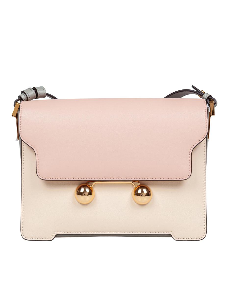 Marni Trunkaroo Rectangular Shoulder Bag Made Of Calfskin