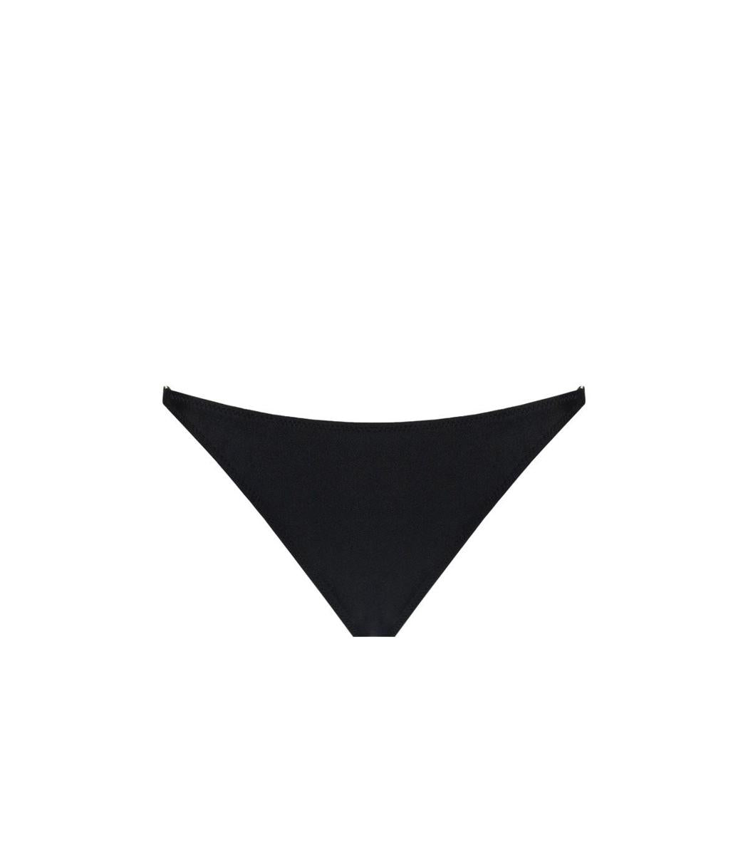 Ganni Black Lurex Bikini Bottom