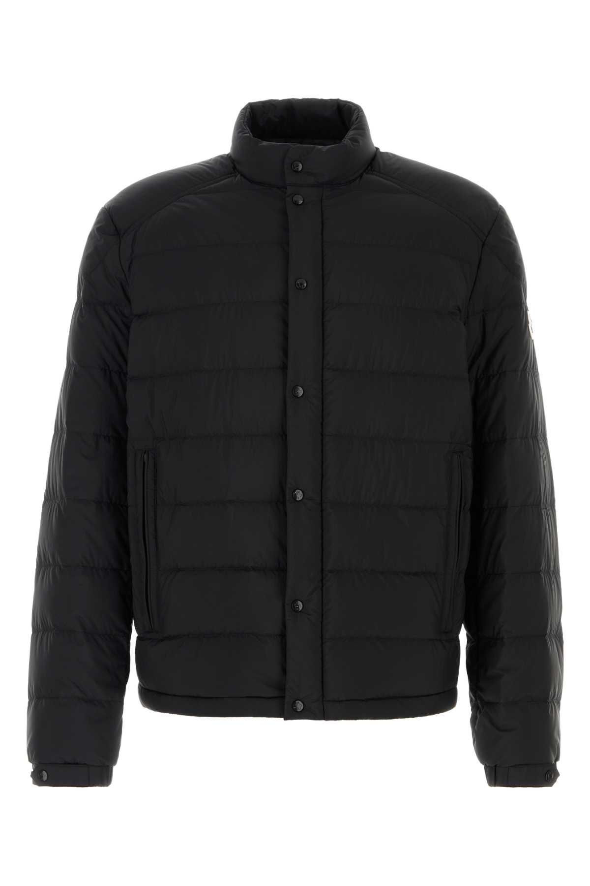 Moncler 黑色尼龙面料羽绒服