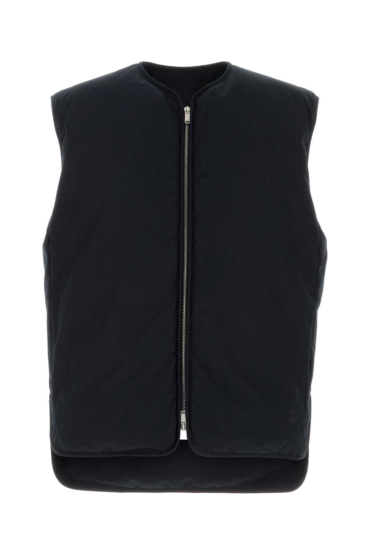 Jil Sander 黑色棉羽绒夹克