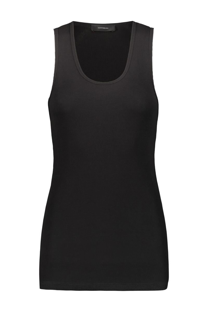 Wardrobe. Nyc Ribbed Tank Top Clothing