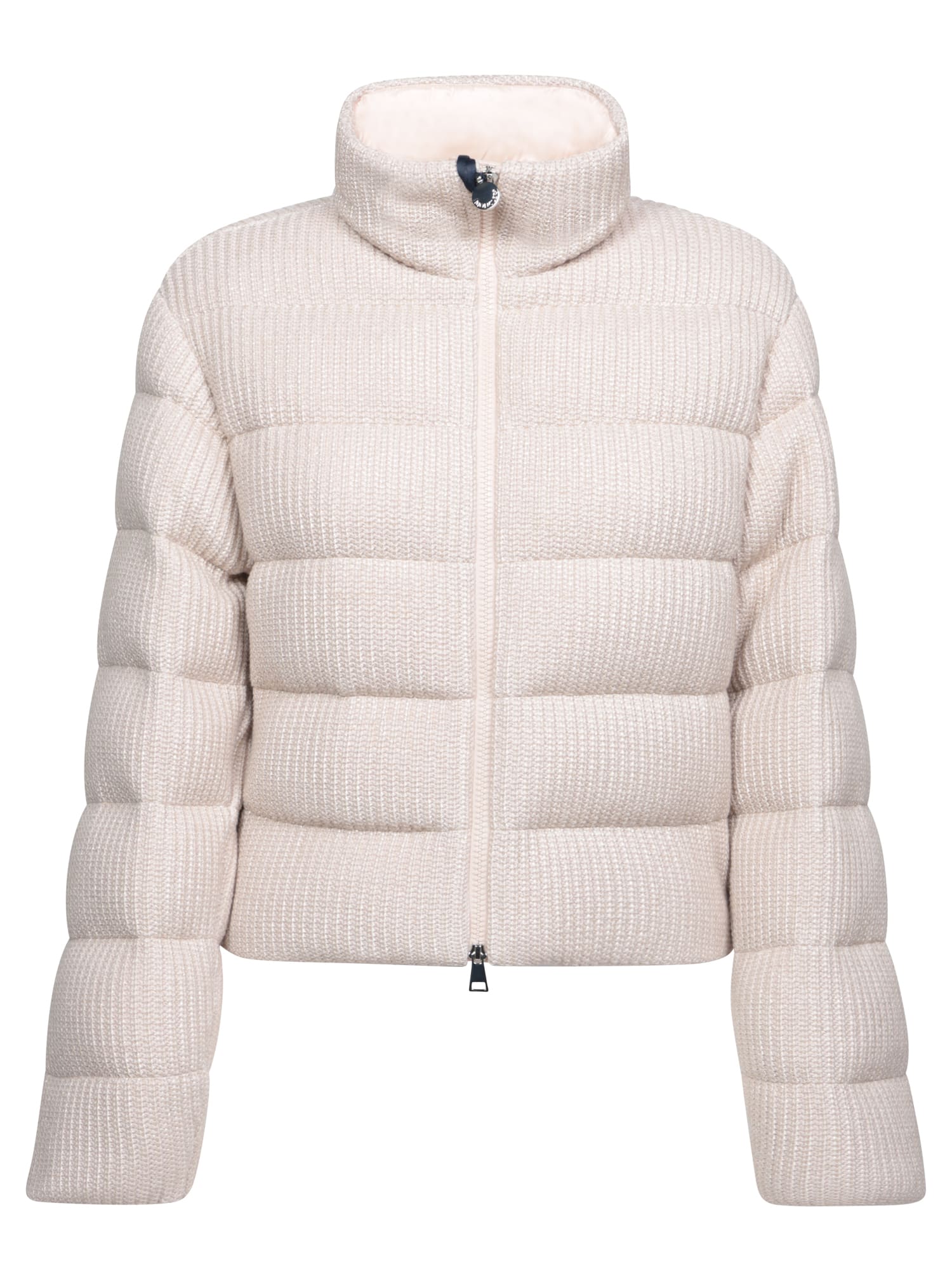 Moncler Light Pink Cotton Thoiry Padded Jacket