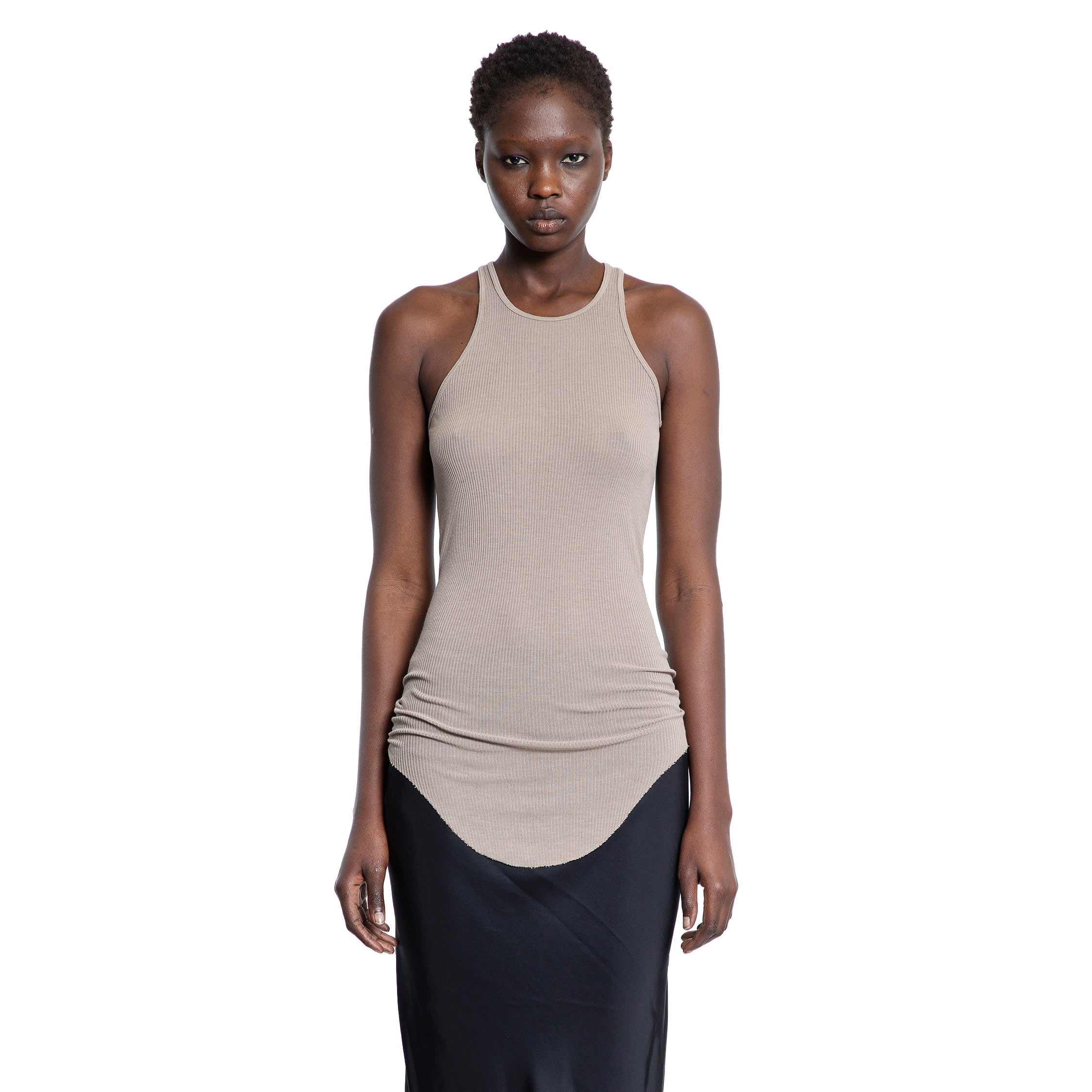 RICK OWENS WOMAN PINK T-SHIRTS & TANK TOPS
