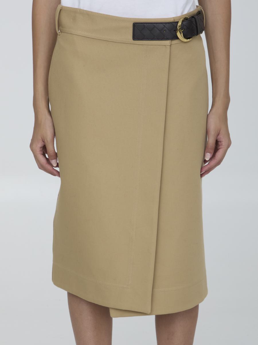 Wrap Midi Skirt