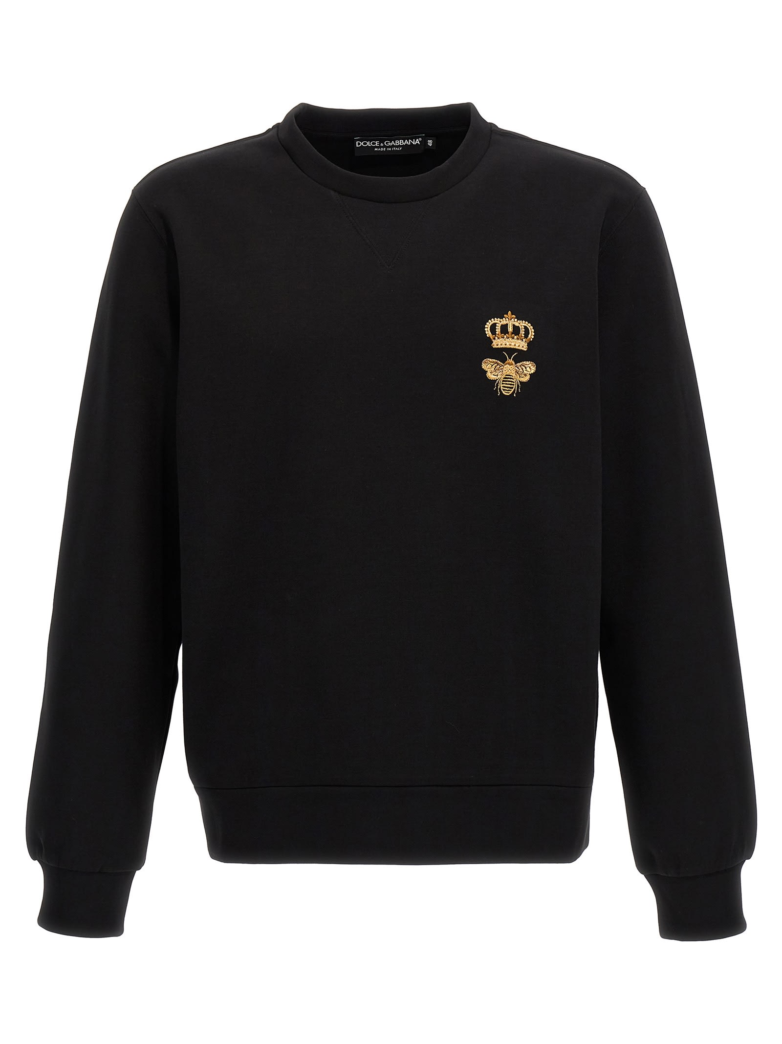 Dolce & Gabbana 皇冠蜜蜂刺绣卫衣