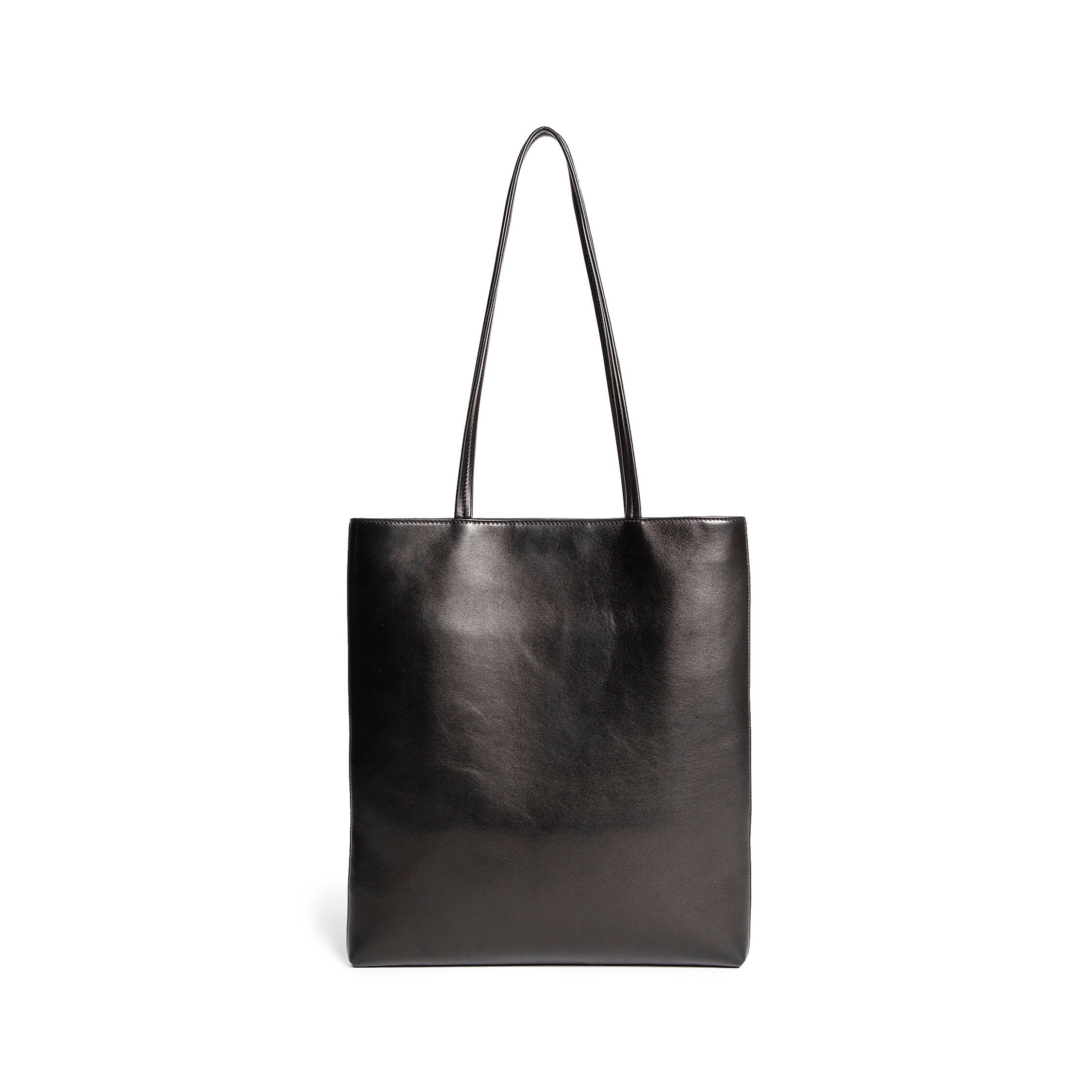 THE ROW MAN BLACK TOTE BAGS