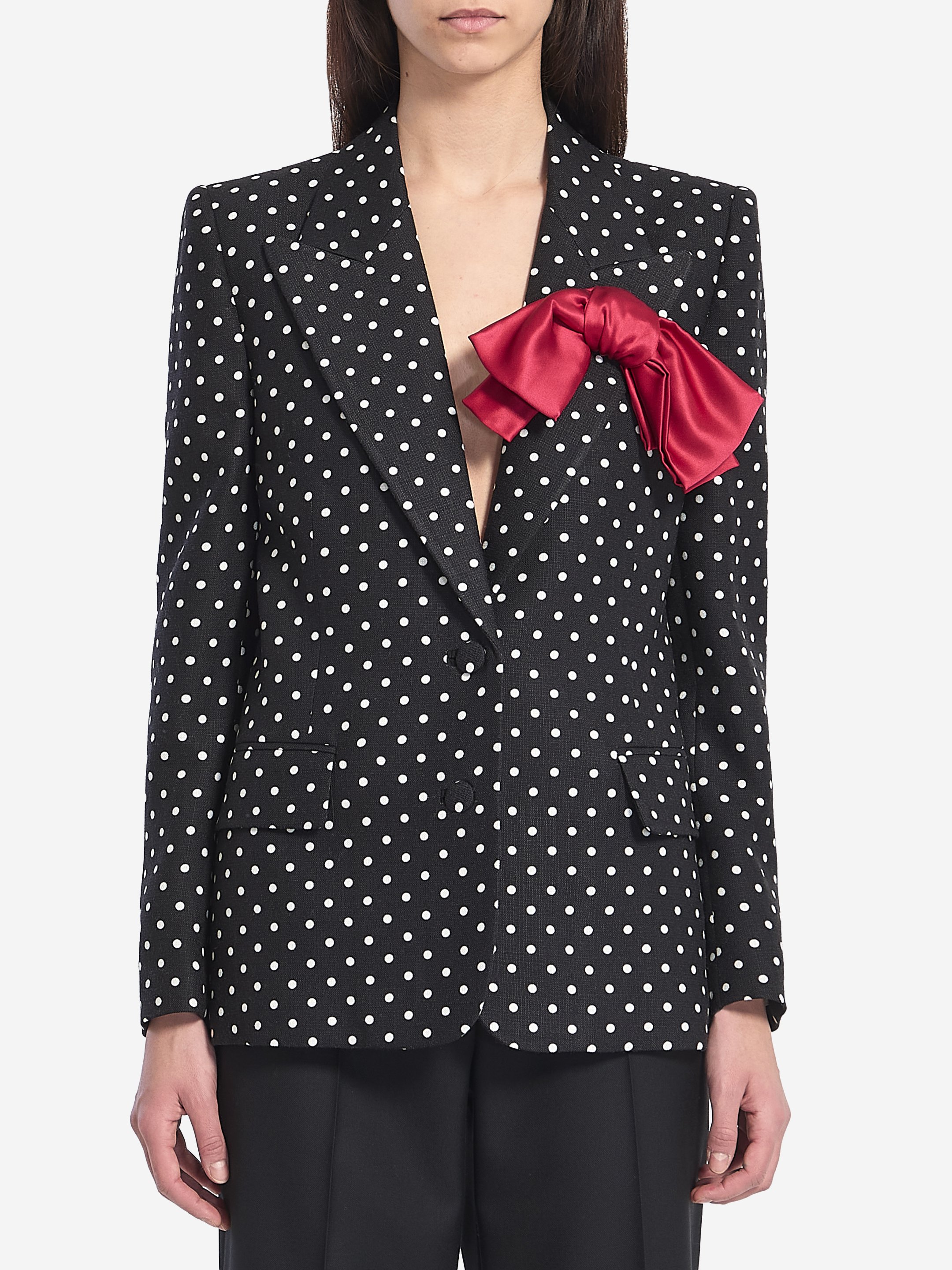 Jacket with Pludepois print
