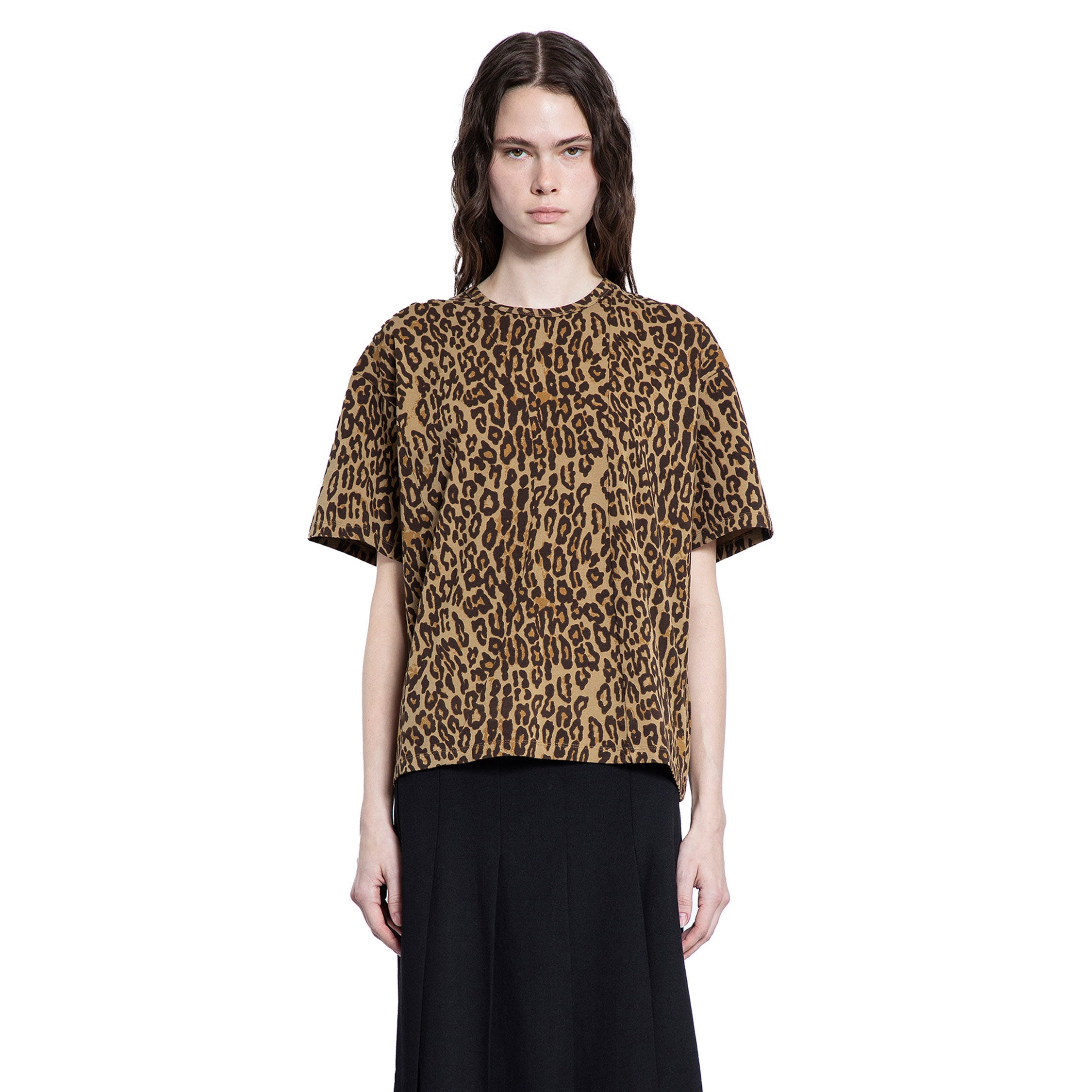 6397 WOMAN BEIGE T-SHIRTS & TANK TOPS