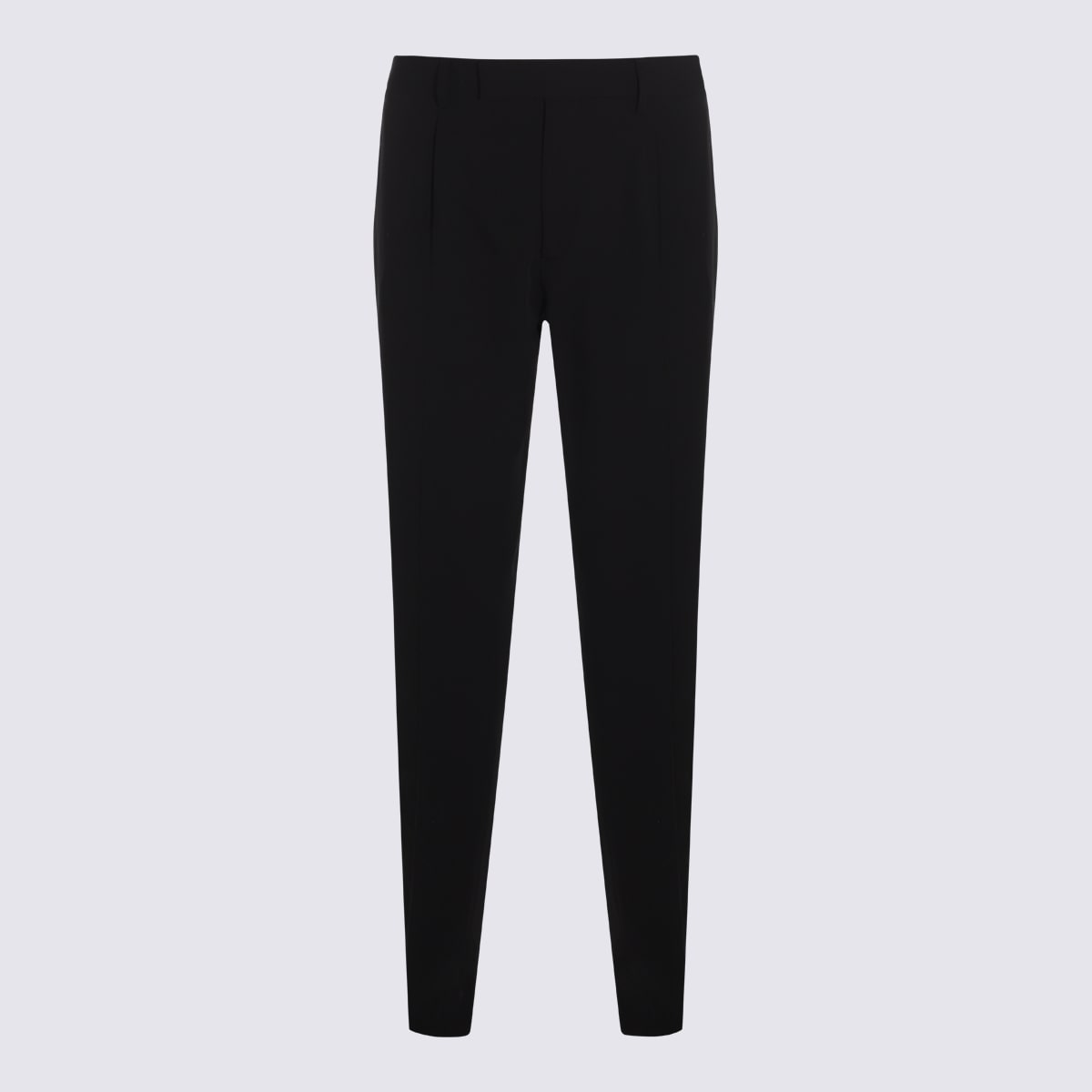 Lardini Black Wool Pants