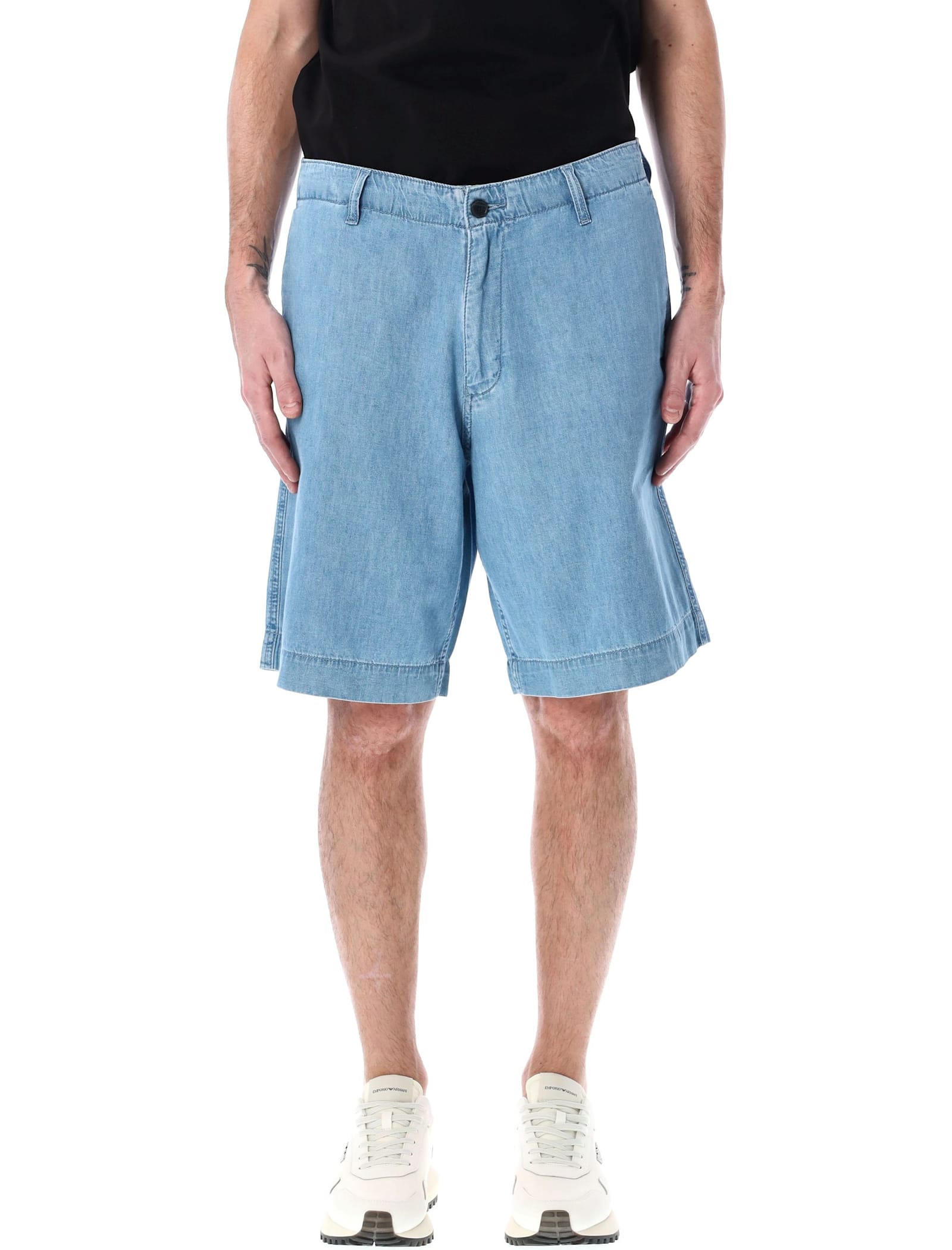 Emporio Armani Denim Bermuda