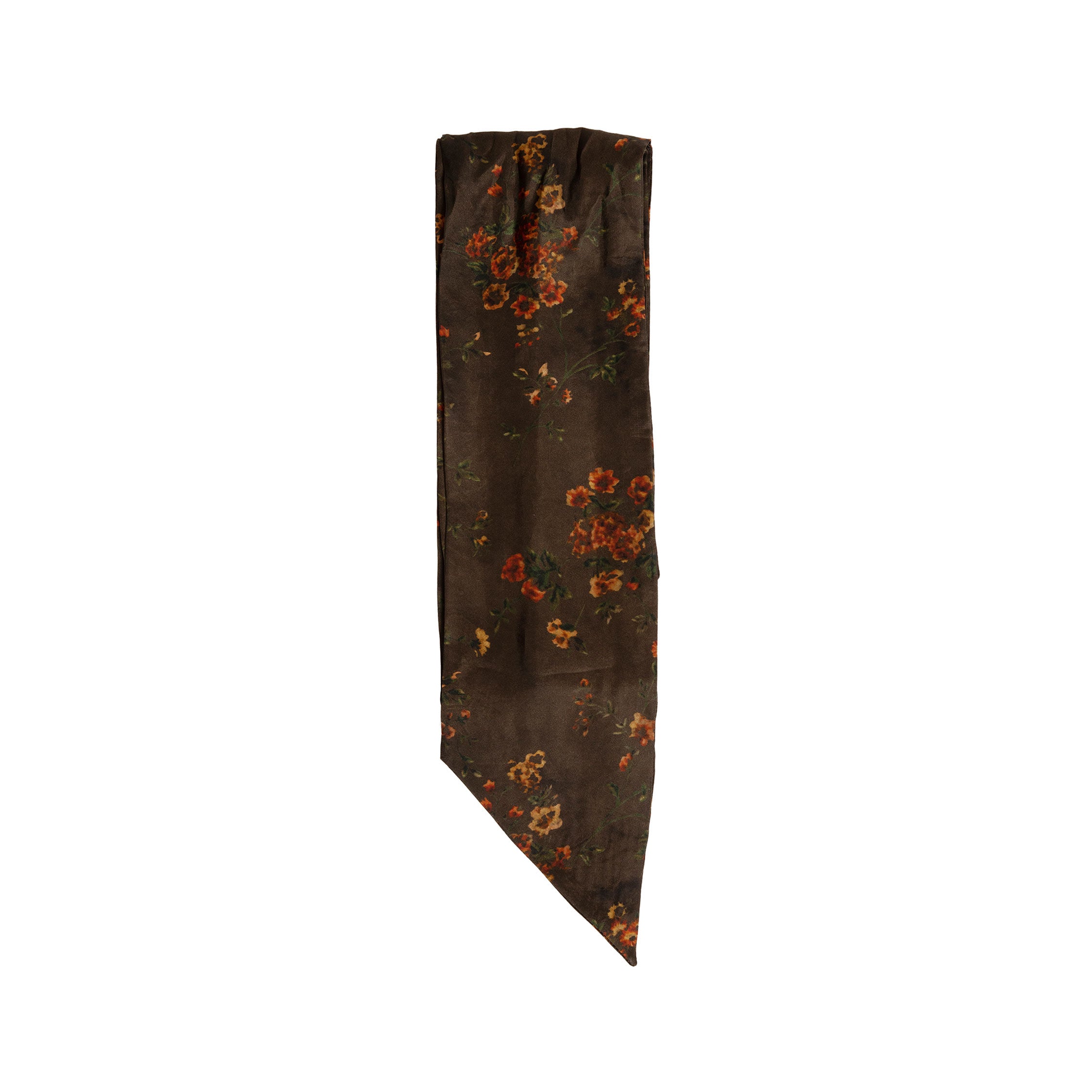 UMA WANG WOMAN BROWN SCARVES