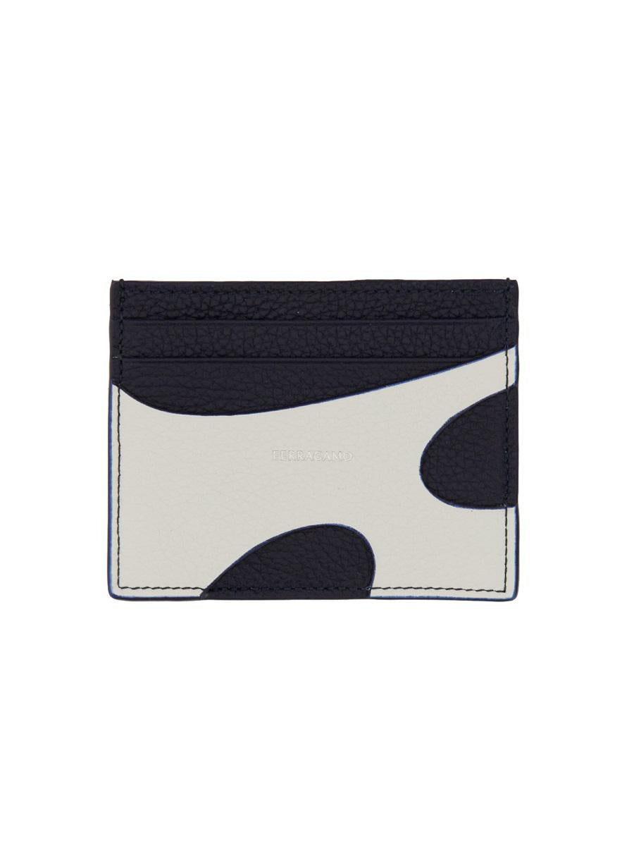 Salvatore Ferragamo Leather Card Holder