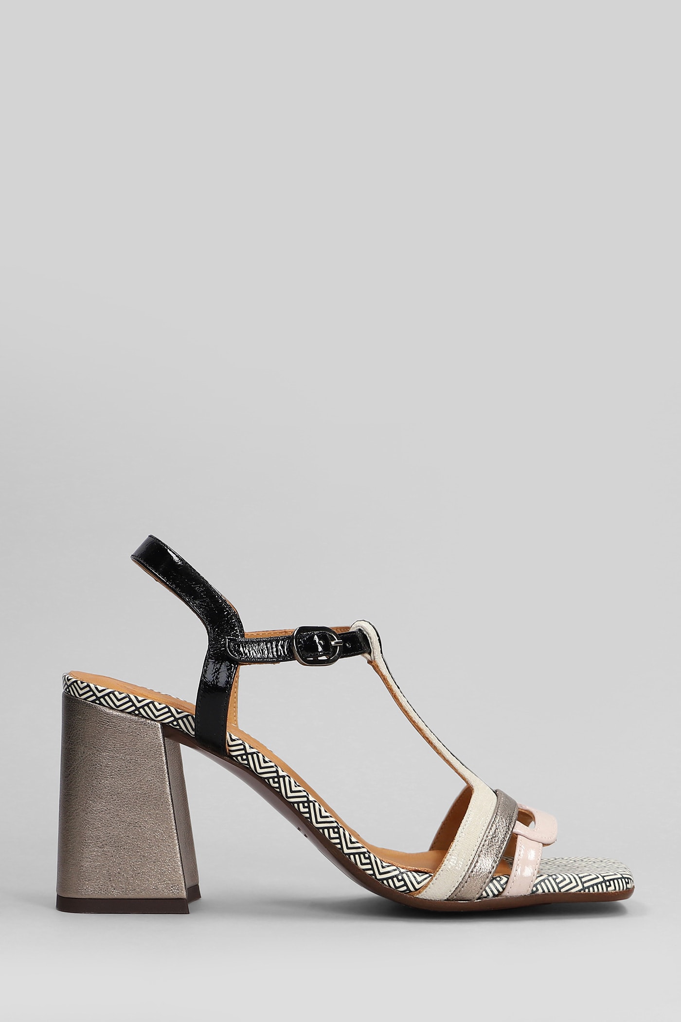 Chie Mihara Piyata 46 Sandals In Black Leather