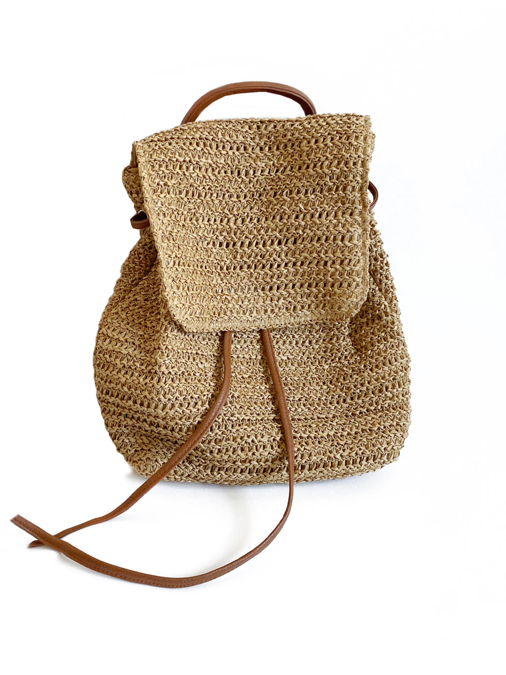 Rucksack aus Stroh