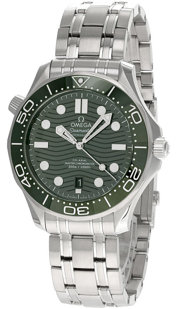 OMEGA Seamaster Diver 42MM AUTO Chronometer Men's Watch 210.30.42.20.10.001 / 21030422010001