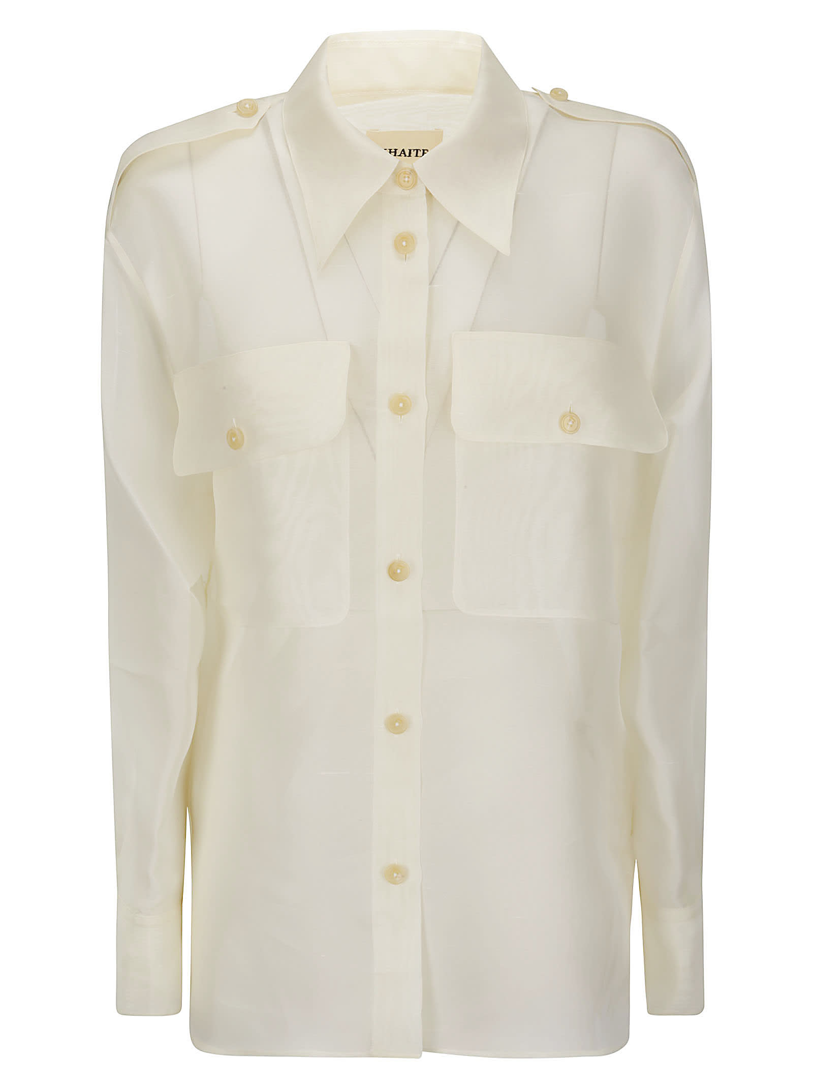 Khaite Missa Silk Shirt