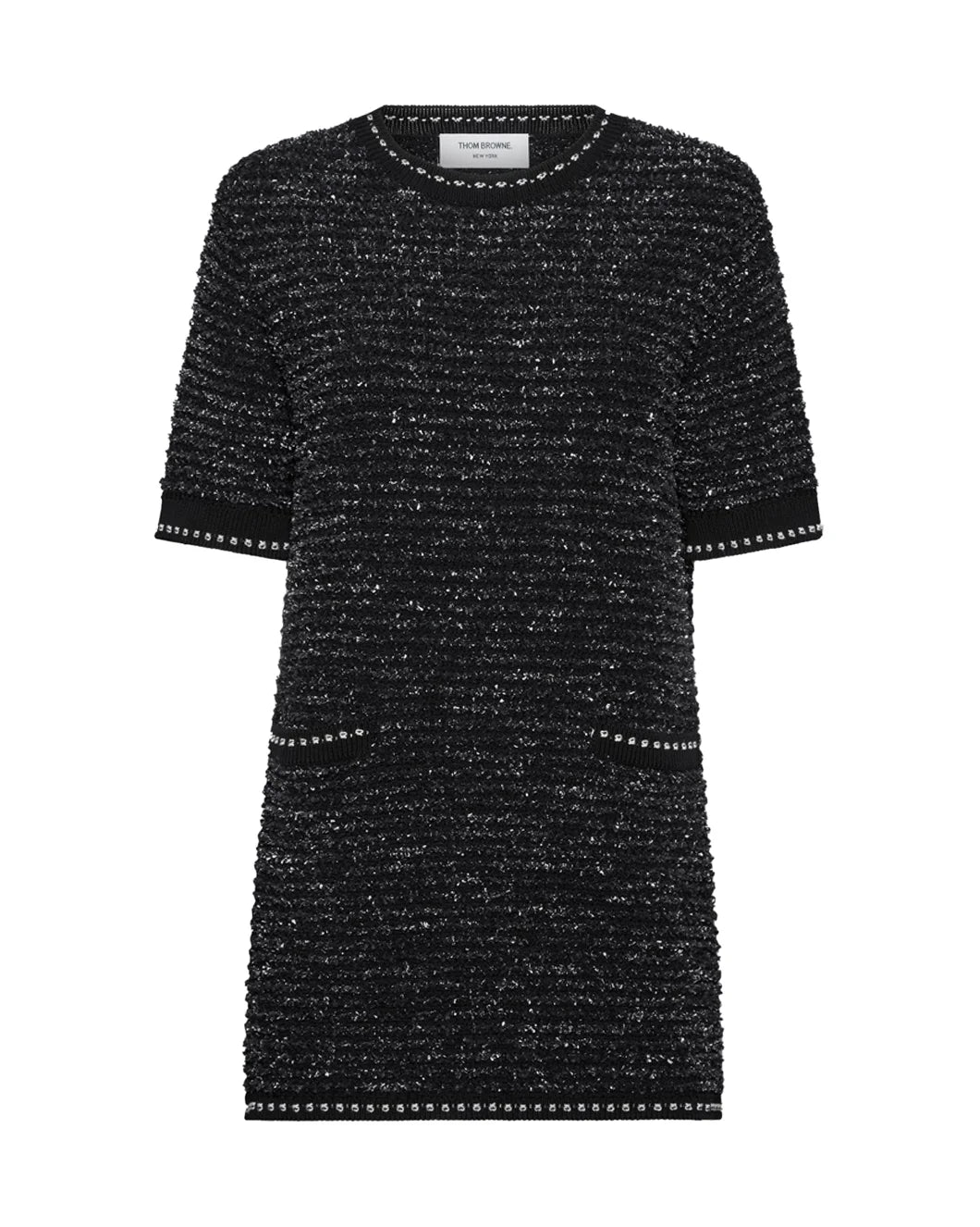 Eyelash Tweed Jacquard Mini Dress