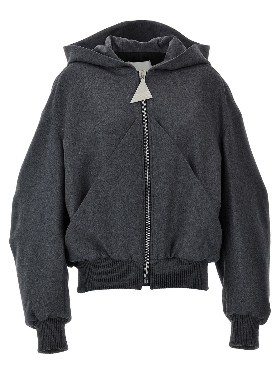 The Attico Hooded Bomber Jacket