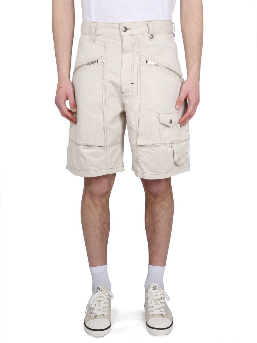 Isabel Marant Peio 牛仔百慕大短裤