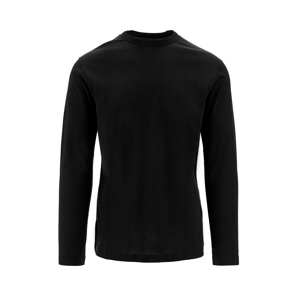 EMPORIO ARMANI Lyocell and cotton jersey T-shirt Man