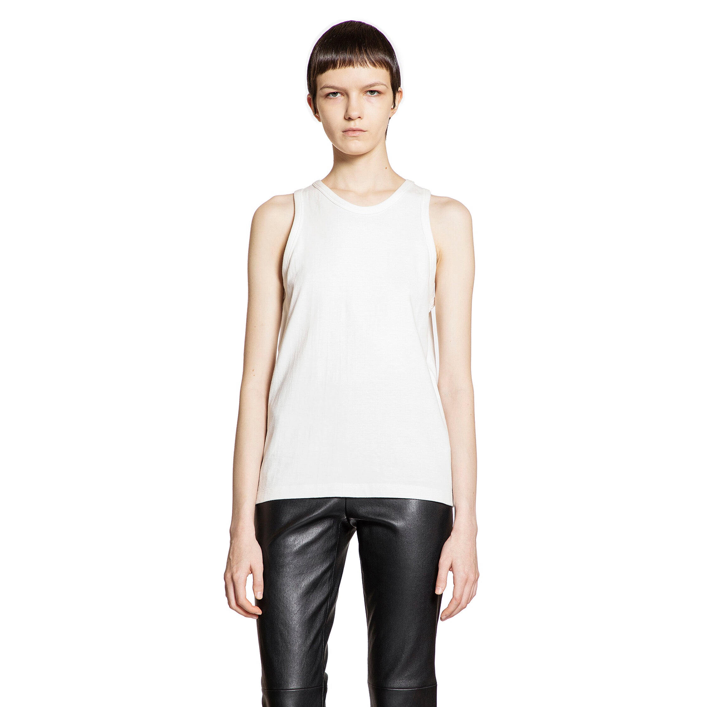 THE ROW WOMAN WHITE T-SHIRTS & TANK TOPS