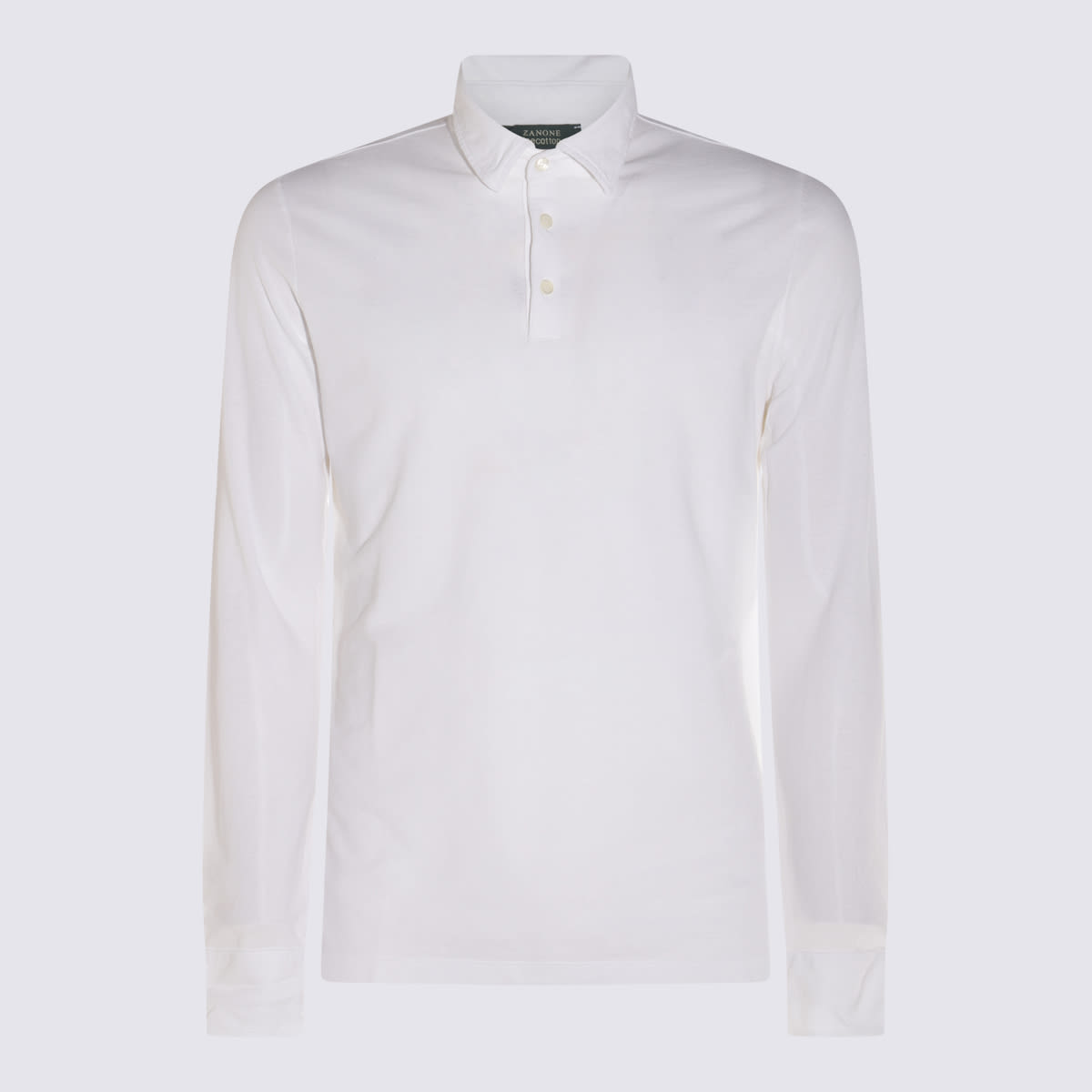 Zanone White Cotton Top